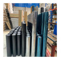 Silver VLT5% Decorative Reflective Architectural Window Film Building Glass Film