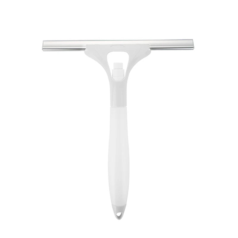Portable Aluminium Silicone Squeegee Brush Plastic Handle Eco-Friendly Soap Dispenser Cleaning Windows Glass Surfaces CQT CG02
