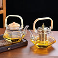 New Design Glass Teapot with Removable Infuser  Chinese Supplier