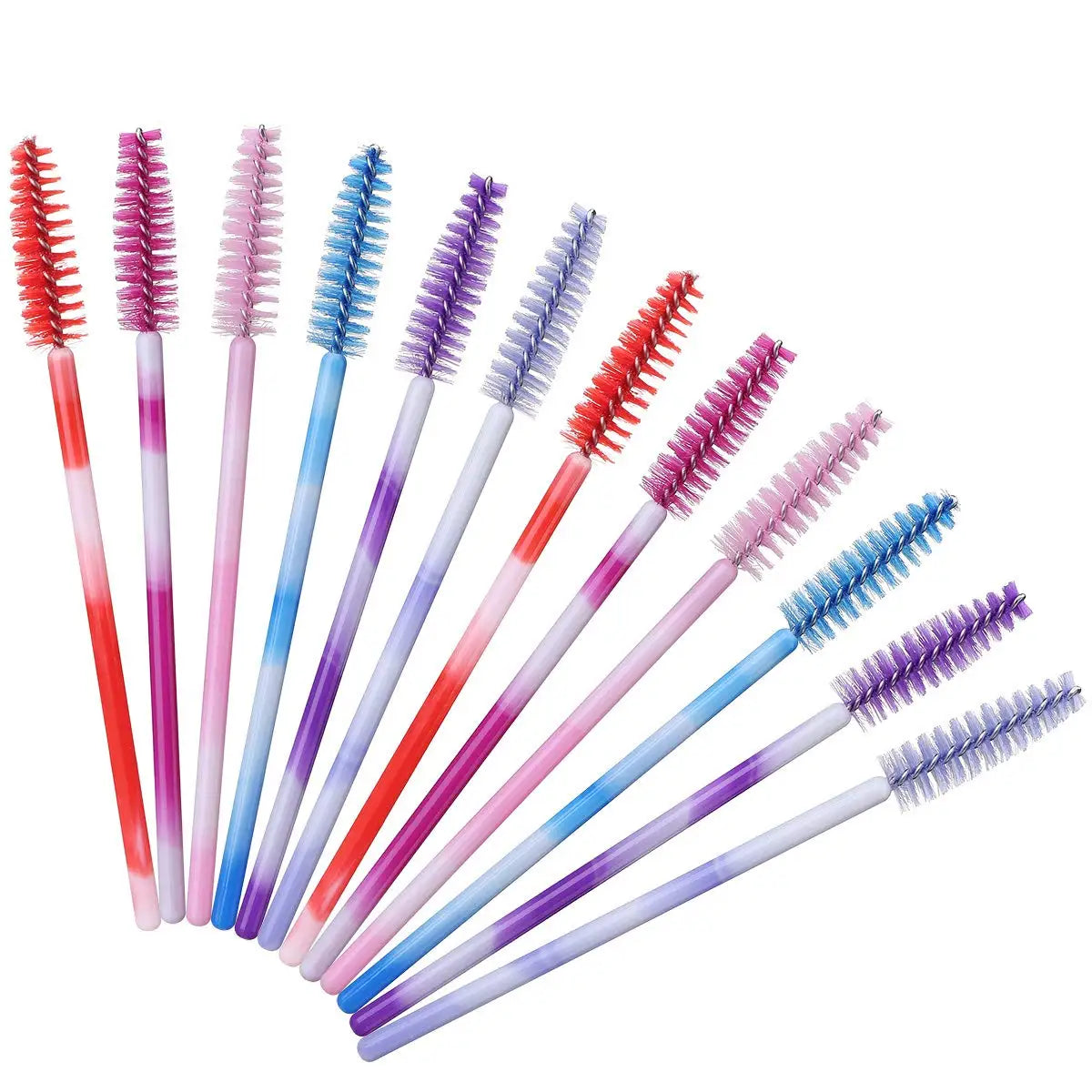 Eyelash Brushes Applicator Micro Mascara Wands Colorful Eyelash Extension Disposable Eyebrow Brush Make up Brushes Tools