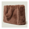 Fashion Winter Customized Brand High Quality Faux Fur Women Tote Bag Luxury Women Daily Bag Shoulder Bag for Women