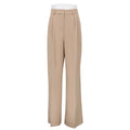Wholesale Summer High-Waist Breathable Woven Work Leisure Office Loose Ladies Casual Dopaminebrights Wide Leg Pants for Women