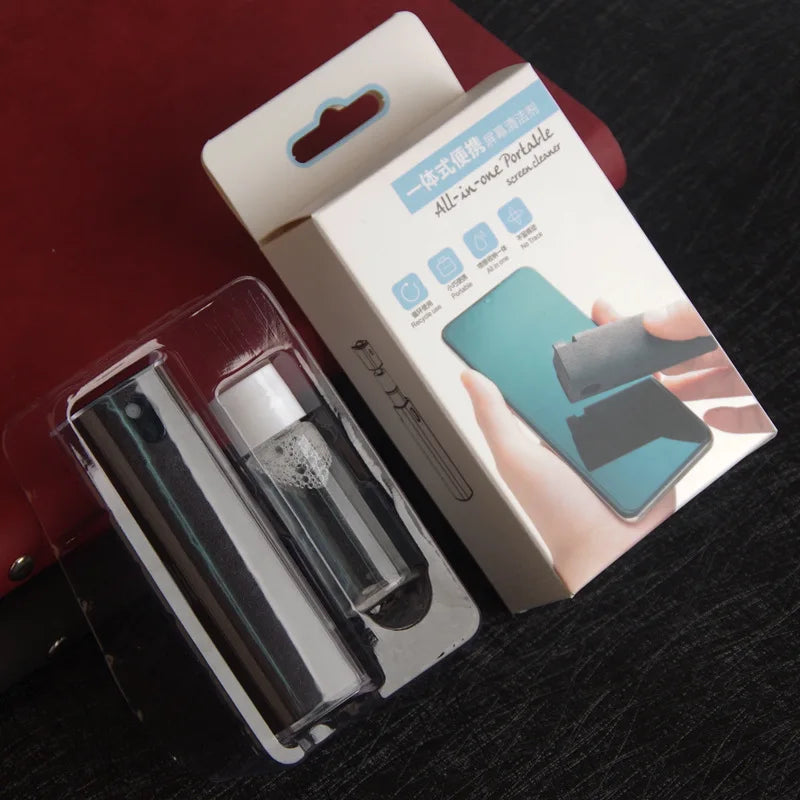 3 in 1 Touch Screen Phone Cleaner Set Clean and Care Eyeglasses with Refill
