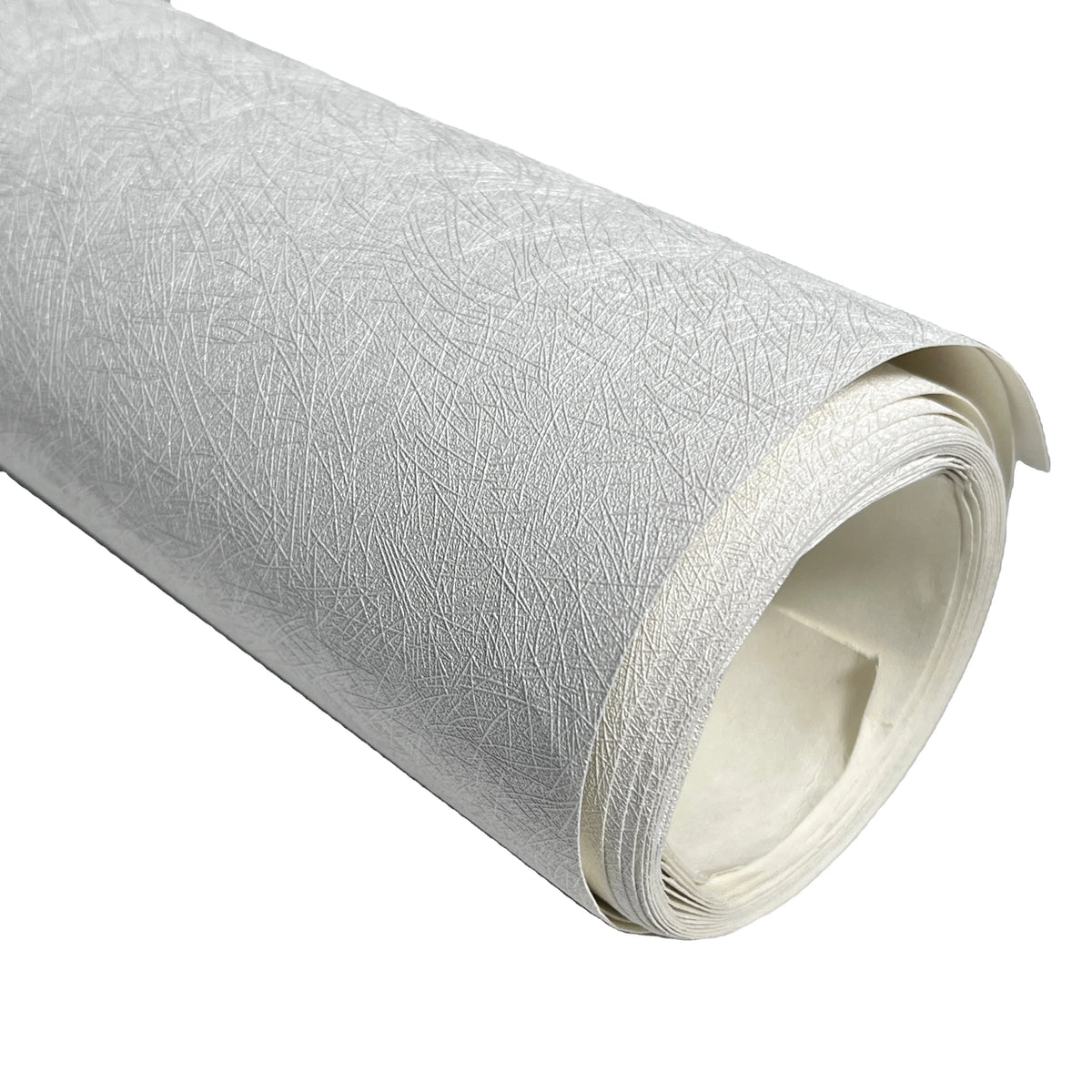 Inkjet White Blank Printing Waterproof Embossed Vinyl Wallpaper Straw Texture Rolls for Wall Decor and Entertainment Use MegaBDM