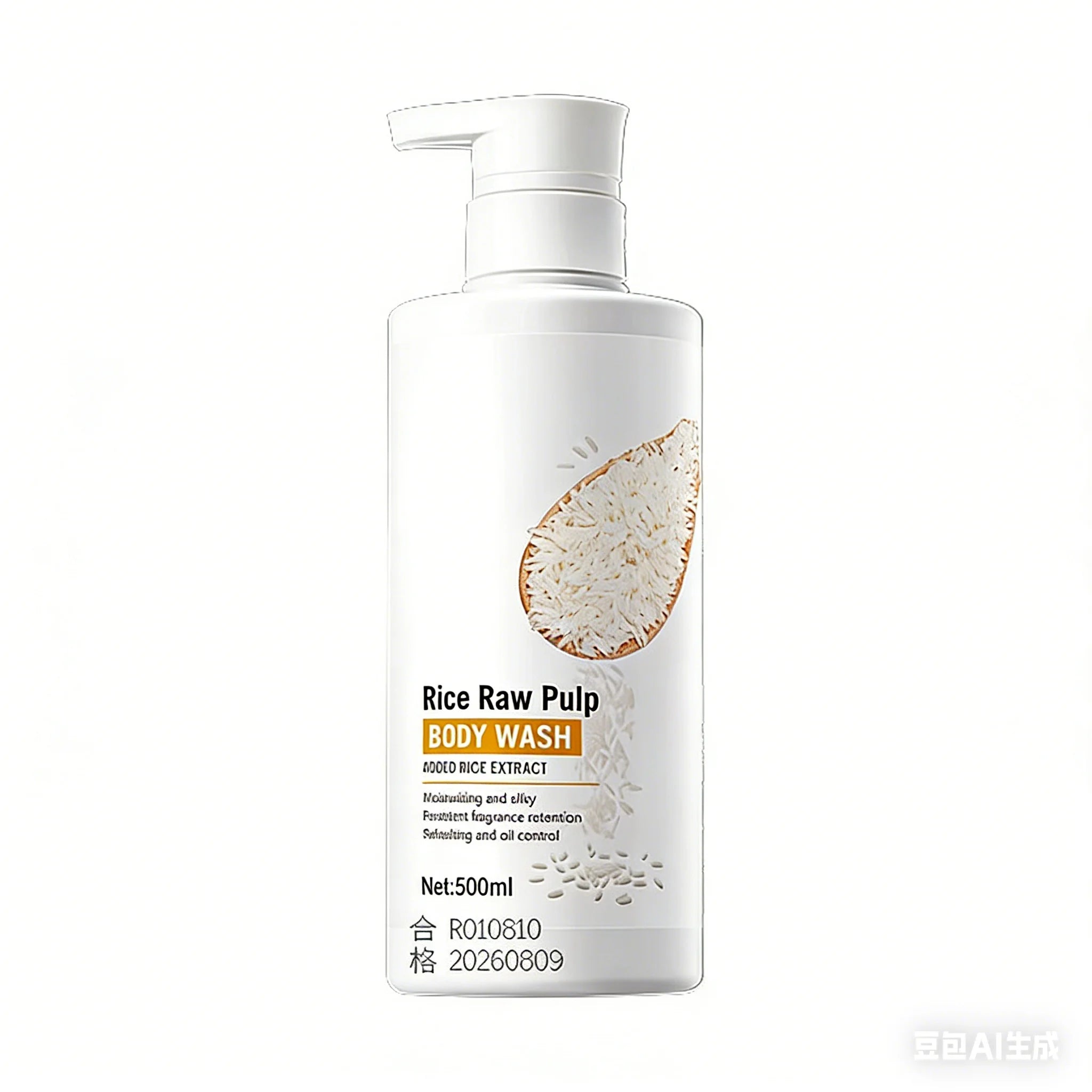 6-Piece Rice Extract Dead Sea Salt Glycerin Shea Butter Moisturizing Anti-Aging Whitening Nourishing Firming Brightening