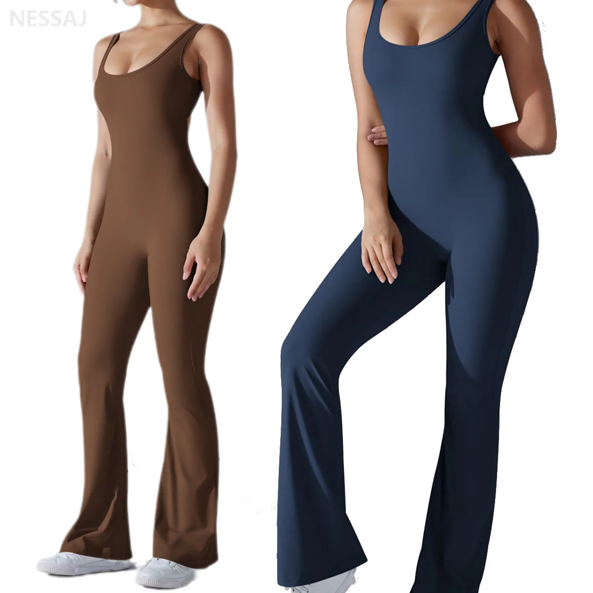Customized Women's Yoga Rompers Seamless Tummy Control Jumpsuit Dancing Fitness Activewear Casual Bodysuits