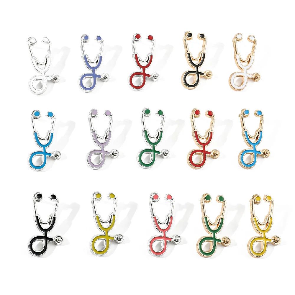 2025 Hot-selling Stethoscope Earthing Series Accessories for Medical Professionals in Europe and America - Metal Badge