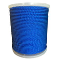 6mm Polyethylene 3 Strands Twisted Nylon Rope Plastic PP PE Rope for Anchor Boat Mooring