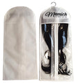 Dust Bag for Packing Human Hair Weft  Ponytail Hair Extension Package Bag with Hanger Accept CustomizedPVC