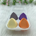 Hot Selling Super Soft Latex Free Washable 40x60mm Facial Beauty Makeup Sponge Customized Color Private Label Marble Design