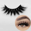 Wholesale D388N 3D Natural Faux Mink Lashes Full Strip 15mm 20mm Eyelash Vendor