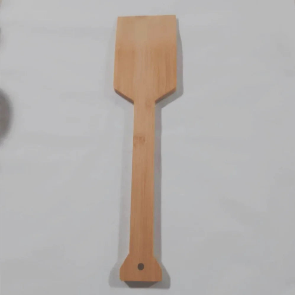 Natural Bamboo Baking and Grill Cleaning Tools Effective Scraper for Kitchen Cleanup