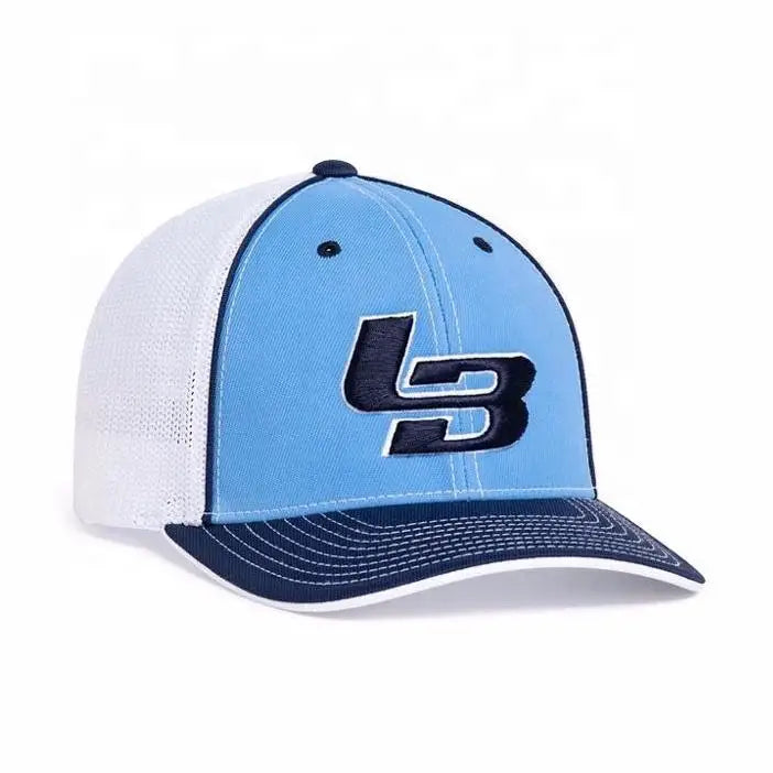 M3 Performance OEM Cotton Mesh Sport Cap and Hat 100% Cotton/Spandex Fashionable Trucker Hat for Outdoor and Travel