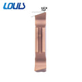 MGGN200 MGGN300 MGGN400 PVD Coated Steel Parts Bevel Angle Slotted Inserts Customizable OEM Support