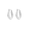 VIANRLA 925 Sterling Silver Jewelry Earrings 18k Gold Plated Trendy Hoop Earring for Women Free Laser Logo Wholesale