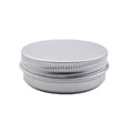 Can Jar Container Aluminum Cosmetic/candle Metal Hot Sale 2oz/68*25mm Small Round Silver 60ml Food Capsule Aluminum Jar