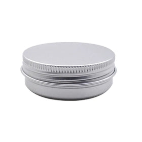Can Jar Container Aluminum Cosmetic/candle Metal Hot Sale 2oz/68*25mm Small Round Silver 60ml Food Capsule Aluminum Jar