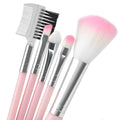 Factory Price 5pcs Pack Cosmetic Brush Set Eyeshadow Eyebrow Lip Hair Make up Brushes Powder Brush Makeup Tool