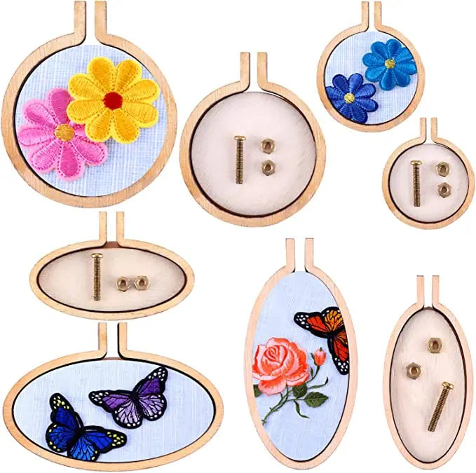 Tailai Small Decorative Bamboo Art Craft for DIY Frame Wooden Ornament Handicraft with Art Deco Design