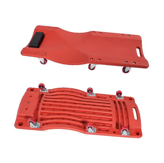 Car Creeper 36" Low Profile Plastic Mechanics Auto Creeper With Swivel Casters Under Car Tire Repair Workshop Garage Tools