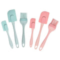 Silicone Baking Spatula Set  Heat Resistant Pastry Spatula Set With Silicone Brush