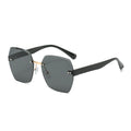 9231 Korean Style Sunglasses for Women Retro Metal Octagon Frame UV400 Polarized Sun Protection Trendy for Europe America