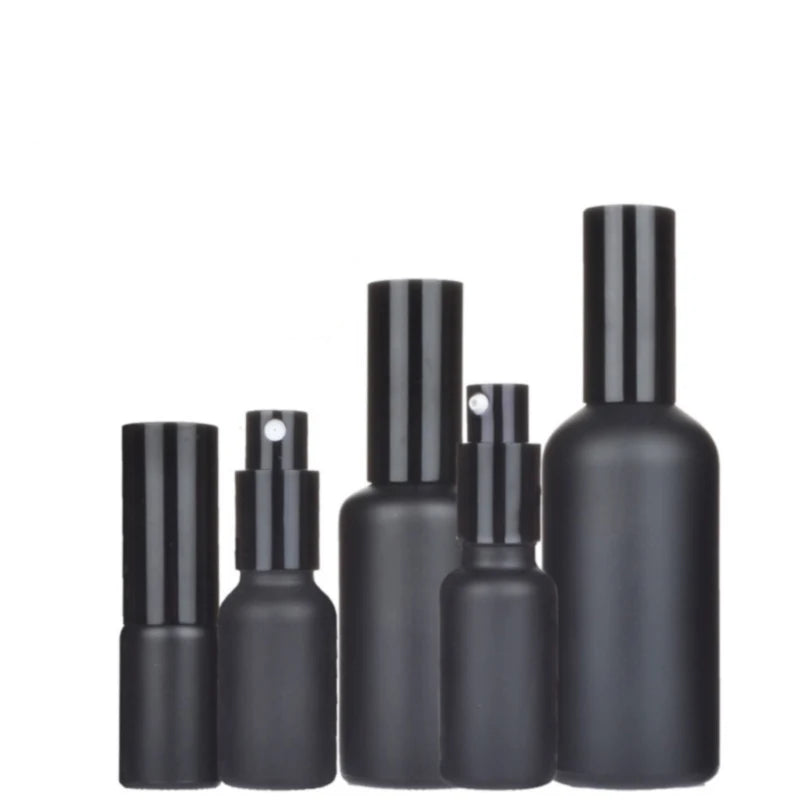 Custom Essential Oil Glass Bottle with Pump Sprayer for Skin Care Serum 10ml/15ml/30ml Sizes