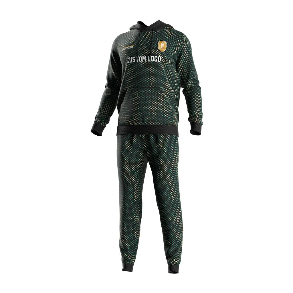 Top Quality Men'S Bodybuilding Team Hoodies Net Suit Sublimation Rugby Uniform Mens Tracksuit Sweatpants and Hoody Set