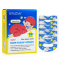 SEFUDUN Natural Kids Sleep Strips Hypoallergenic Skin-Friendly Nasal Breathing Mouth Tape for Sleep Support