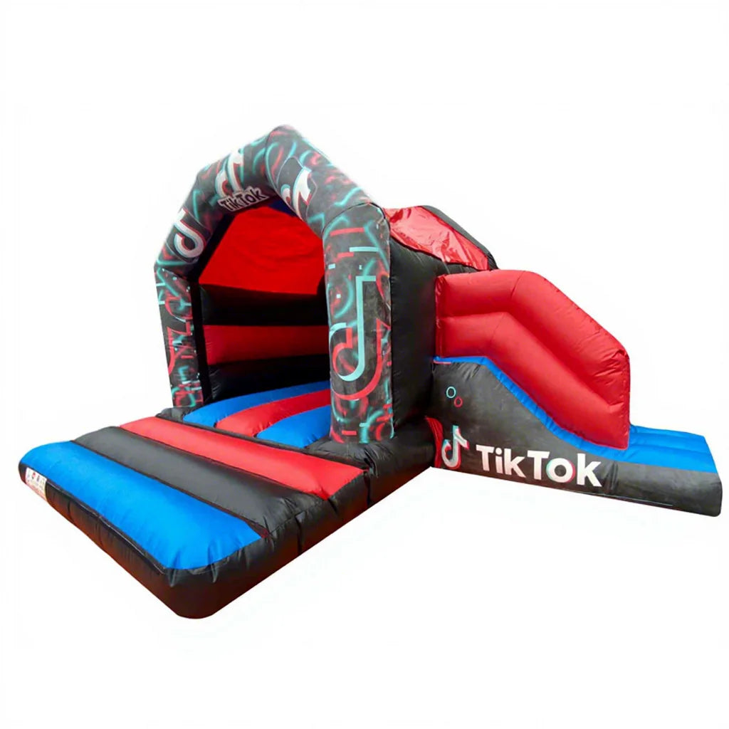 Commercial PVC Pink Inflatable Bounce House Wedding Bouncy Castle Jumper for Marriage Party