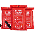 Fire Blanket Emergency Fire Blanket Silicone Coated Fiberglass Fire Blanket 2M X 2M
