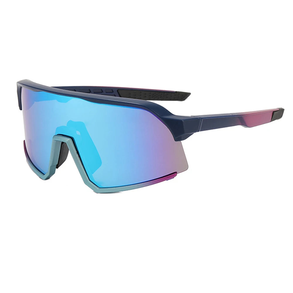 Sparloo 7021 Sports Sunglasses PC Frame Multi-color Multi-Lens Tac and Glass Optimal for Running