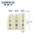 DRAKE Jaw Soft Pneumatic Collet Chuck for Numerical Control Lathe 3 Soft Jaw Front-load Pneumatic Collet Chuck Jaws