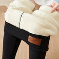 CE Extra Thick Lamb Velvet Leggings Women's Winter One-piece Pants Plus Velvet Thickened Outerwear XL Fat MM Warm Cotton Pants