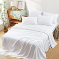 Luxury Custom Organic 100% Natural Bamboo Sheet 300TC Cooling Breathable Bamboo Sheet Sets for Queen King Size