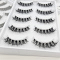 Sunland Dramatic Super Curly Russian Volume Extension Look 3d Vegan Lashes With Private Label Round Eyelash Packaging Box Bsc