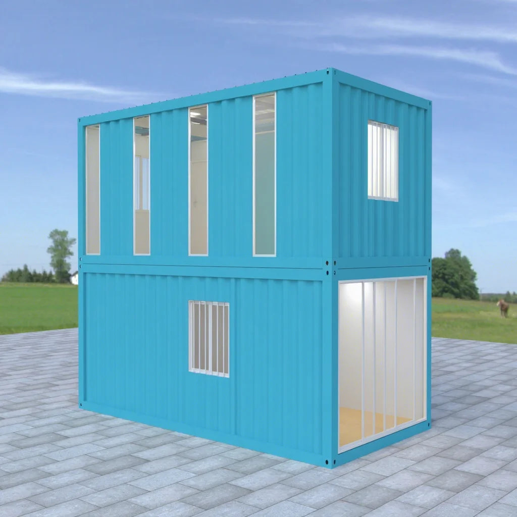 2023 Modern Asian Design Tiny Prefab Homes Extendable Fast Assembly Steel Frame Villa Use House