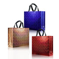 In-stock Aluminum Film Laser Film Birthday Gift Bags Non-woven Fabric Bags Eco-friendly Shopping Handbags