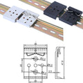 35mm DIN Rail Clip Snap Hook Type Installation for Secure Solid-state Relay Holder