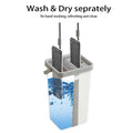 New Microfiber Scratch Squeeze Wet and Dry 360 Self- Wash Flat Mop Bucket for Floor Cleaning Magic Mop