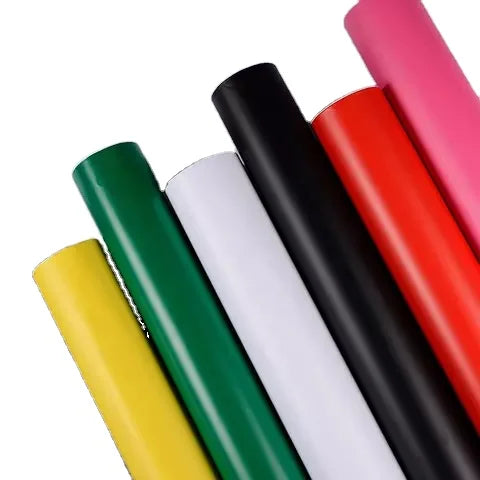 Glossy PVC Removable Self Adhesive Vinyl Sticker for Decoration Color Cutting Roll