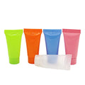 Cosmetic Tubes Oval Shampoo Skin Care Serum Facial Cleanser Hand Cream Lotion 150ml PE Plastic Packaging Bottles