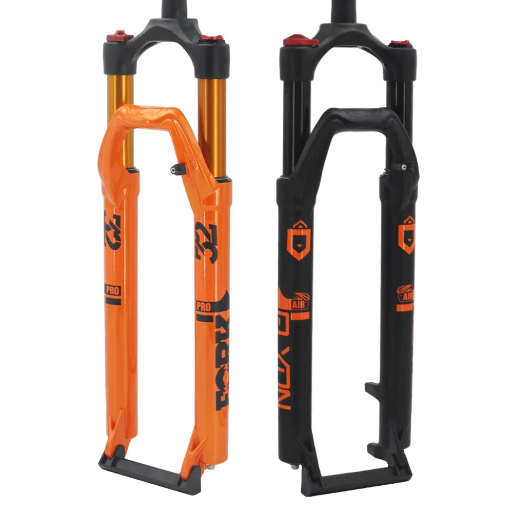 26 27.5 29er Inch Quick Release Rebound Adjustment Mountain Bicycle Air Suspension Fork Aluminium Alloy MTB Front Fork