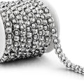 Wholesale Stainless Steel Pearl Necklace Chain Necklace for Men Women Necklace Jewelry Accessories