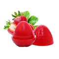 Cute 10g Strawberry Shaped Lip Gloss Stick Nutritious and Long-Lasting Moisturizing Lip Balm Natural Formula
