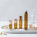 Clear Amber Glass Essential Oil Dropper Bottles 1ml 2ml 3ml 5ml 10ml Sizes Cosmetic Perfume Attar Oud Oil Small Dropper Bottle