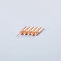 HUARUI Welding Spare Parts CU-E Welding Tip Contact Tip M5X18mm for MB14AK Welding Torch Part No.140.0037