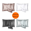 Wholesale 100% Pure Mulberry Silk Woven Plain Plant Pattern Pillowcase 19MM for Hair Hotel Home Hospital Use