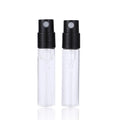 2ml Glass Vial for Perfume Sample Bottles with Pump Sprayer and Screen Printing Eco-friendly Recyclable
