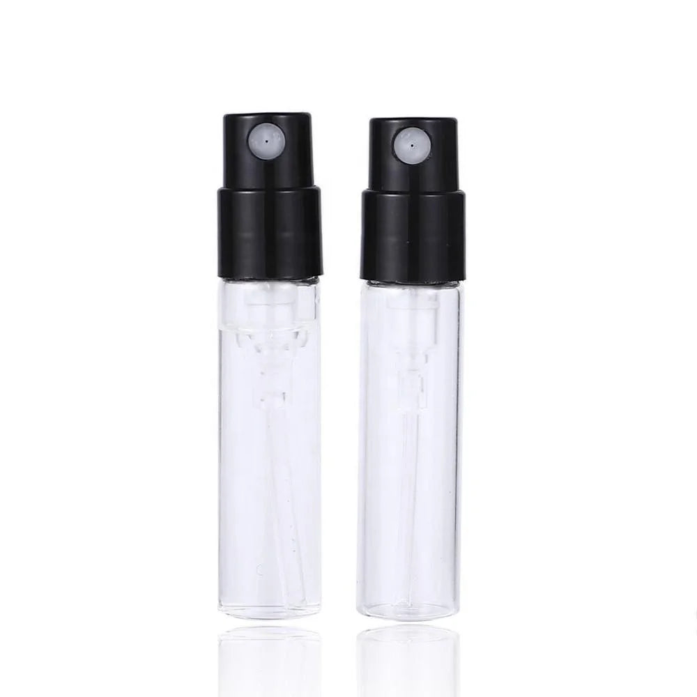 2ml Glass Vial for Perfume Sample Bottles with Pump Sprayer and Screen Printing Eco-friendly Recyclable